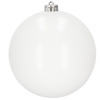 Bombki choinkowe 6 szt. zawieszki na choinkę ozdoby świąteczne 10 cm białe