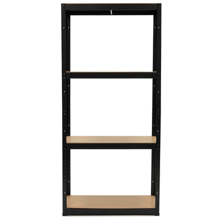 Regał magazynowy, metalowy 170x80x40 cm 4 półki, udźwig 700 kg do garażu, piwnicy