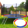 Siatka do trampoliny zewnętrzna z osłoną na sprężyny 244 cm 8FT multikolor