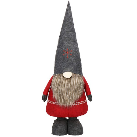 Skrzat świąteczny 95-160 cm, krasnal na teleskopowych nóżkach, gnom