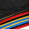 Siatka do trampoliny zewnętrzna z osłoną na sprężyny 300/305/312 cm 10 FT 8 słupków multikolor