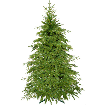 Sztuczna choinka 120 cm premium świerk naturalny PE drzewko świąteczne