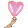 Balony serca na urodziny, walentynki 50 szt. różowe serduszka lateksowe