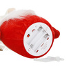 Skrzat świąteczny świecący 35 cm dekoracja Led na baterie, krasnal gnom