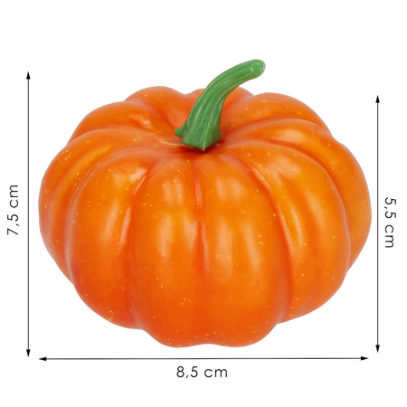 Sztuczna dynia dekoracyjna na Halloween ozdoba jesienna na okno