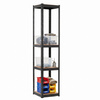 Regał magazynowy, metalowy 180x40x40 cm 4 półki, udźwig 400 kg do garażu, piwnicy 