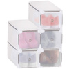 Organizer na buty 28x18x18 cm zestaw 5 szt. pudełka z otwieraną klapą