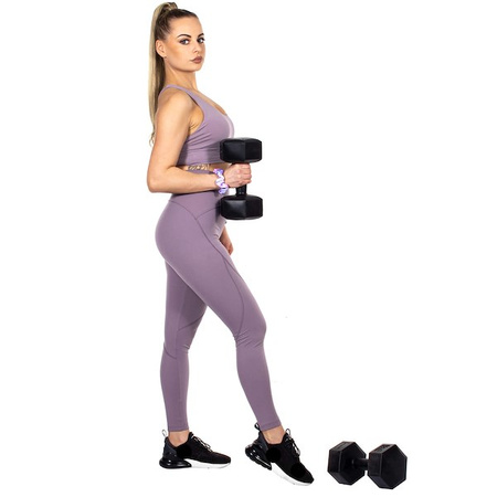 Ciężarki HEX 10kg czarne 2x5kg