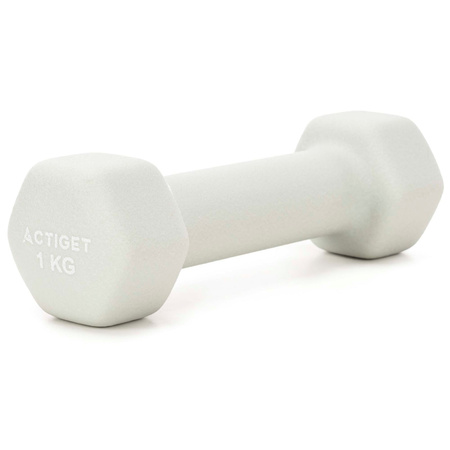 Hantle fitness na stojaku komplet 6 obciążeń 1-3 kg do treningu siłowego, domowego