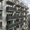 Osłona balkonowa, maskująca 0,9x5m mata na balkon zacieniająca 95% antracytowa