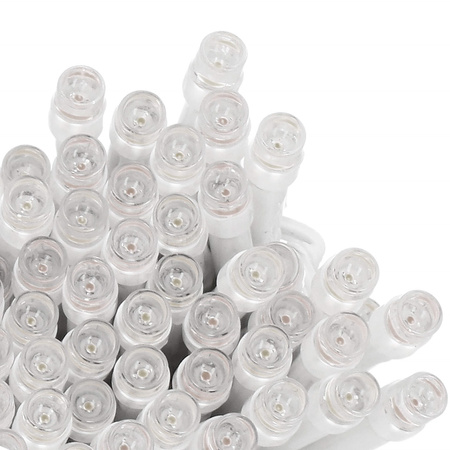 Lampki choinkowe 120 LED na baterię, ciepły biały, 8-stopniowy programator