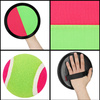 Catch ball gra z paletkami i piłką na rzep gra zręcznościowa złap piłkę