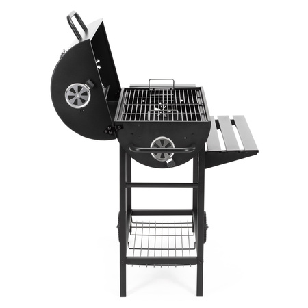 Grill na węgiel zamykany, grill ogrodowy do BBQ i grillowania