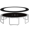 Osłona na sprężyny z siatką zewnętrzną do trampoliny 10FT 305 cm czarna